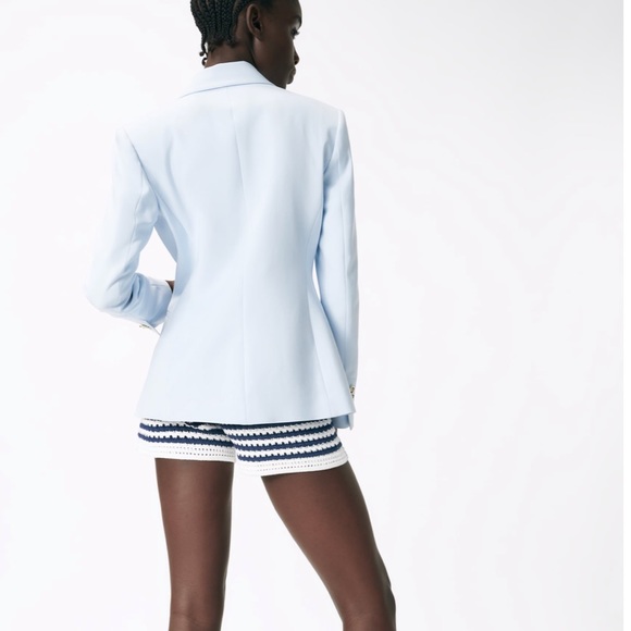 NWT ZARA Double Breasted Balmain Style Blazer XS - Picture 9 of 15